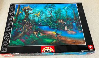 Educa - - Rainforest Fantasy - - 2000 Piece Jigsaw Puzzle