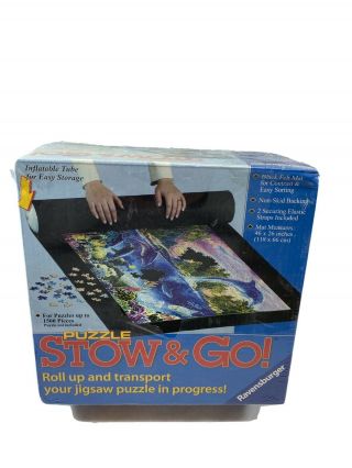 Ravensburger Stow And Go Puzzle Travel Mat Blow Up