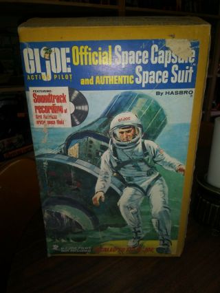 Gi Joe Official Space Capsule Box