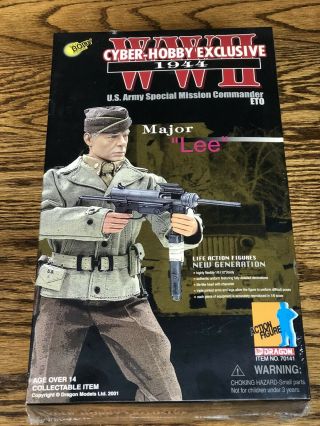 Dragon Cyber - Hobby Exclusive 1:6 Special Ed Major " Lee " Action Figure