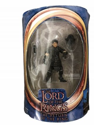 Lord Of The Rings Frodo With Goblin Disguise Armor Action Figure 2003 Toybiz