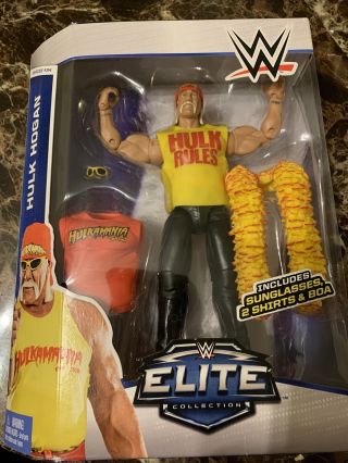 Wwe Hulk Hogan Figure Elite 34 Wrestling Wwf Hulkamania Hulk Rules