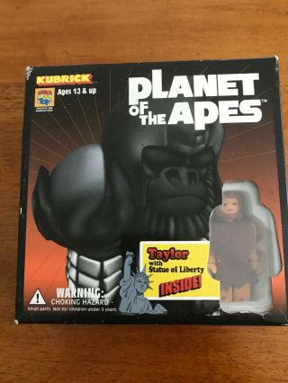 Kubrick Planet Of The Apes Taylor And Statue Of Liberty Set