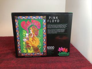 Pink Floyd 1000 Piece Puzzle - Bob Masse Concert Poster Art,  Complete