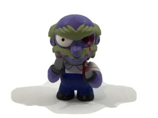 Kidrobot Simpsons,  Zombie Grounds Keeper Willy,  Custom One Of A Kind 3”