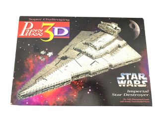 Puzz - 3d Star Wars Imperial Star Destroyer 3d Puzzle Milton Bradley