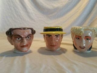 Applause Dick Tracy & Madonna As Breathless Figural Mugs