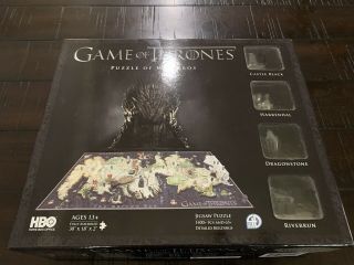 Game Of Thrones 4d Cityscape Of Westeros Puzzle Jigsaw