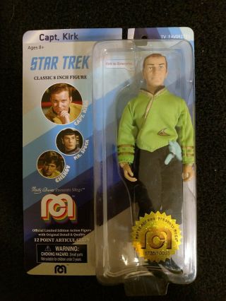Mego Capt.  Kirk Star Trek 8 Inch Action Figure Limited Edition