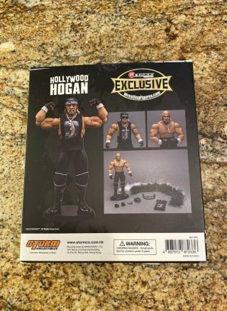 WWE Hollywood Hulk Hogan Storm Collectibles Elite Figure NWO Ringside Exclusive 3
