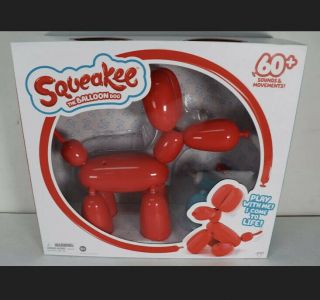 Squeakee The Balloon Dog - Feed Him,  Teach Him Tricks,  Pop Him - 2020