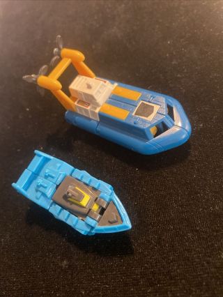Vintage Transformers Takara Hasbro G1 Seaspray Autobot Hovercraft And Speed Boat