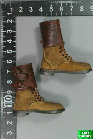 1:6 Scale Did A80129 Wwii Us 77th Infantry Captain Sam - M43 Boots