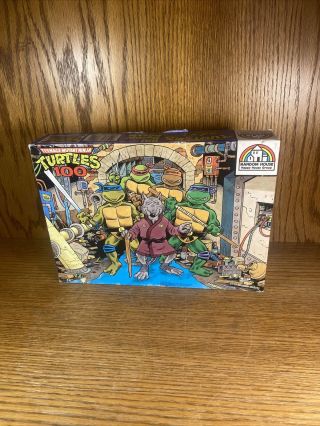 1987 Teenage Mutant Ninja Turtles Tmnt Splinter 100 Piece Random House Puzzle