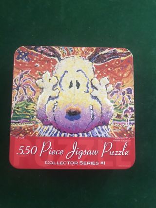 500 Piece Springbok Charles Schulz Peanuts Jigsaw Puzzle COMPLETE 45 Snoopy 2