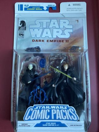 Star Wars Comic Packs Dark Empire 2 1 Emperor Palpatine Clone & Luke Skywalker
