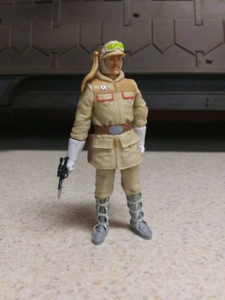 Star Wars Major Bren Derlin (Hoth) Hasbro 2005 3.  75 Action Figure 2