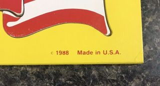Vintage 1988 Judy Instructo 13 Piece Wooden Puzzle UNITED STATES FLAG J606301 3