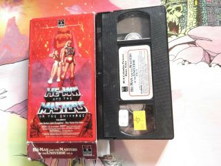 Vintage He - Man Masters Of The Universe Vhs Tape,  Vol 2,  Rca,  Case,  Teela
