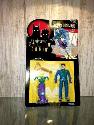 Pogo Stick Joker " Adventures Of Batman And Robin " Action Figure Power Launcher