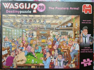 Jumbo Brand Wasgij Destiny Puzzle 19 The Puzzlers Arms