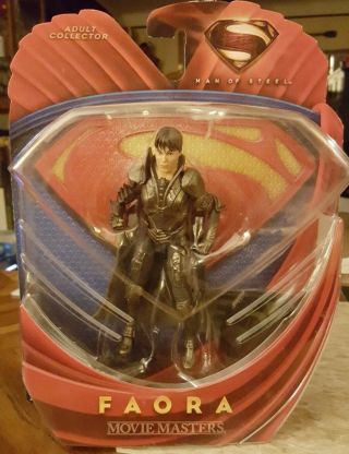Dc Universe Faora 6 " Action Figure W/ Stand.  Movie Masters Superman Man Of Steel