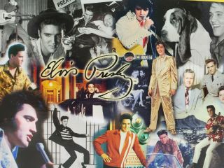 2003 (epe) 1,  000 Piece Elvis Presely Puzzle Made By Hoyle 5601