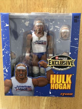 Ringside Exclusive American Made Hulk Hogan Figure Storm Collectibles