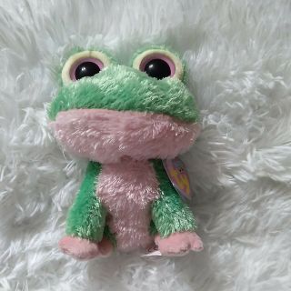 Ty Beanie Boos - Kiwi The Frog 6 " Tag Attached