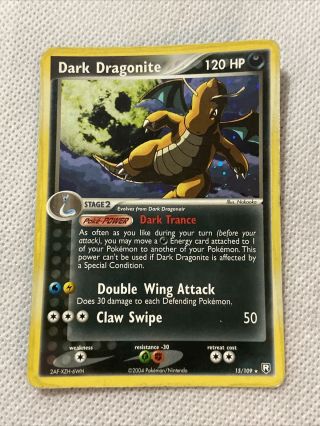 Ex Team Rocket Returns Dark Dragonite 15/109 Holo Rare