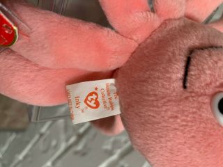 INKY RARE AUTHENTIC TY BEANIE BABY WITH ERRORS 6