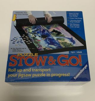 Ravensburger Puzzle Stow & Go Black Puzzle Mat