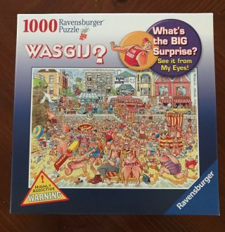 Ravensburger Wasgij? 1000 Pc Jigsaw Puzzle " What 