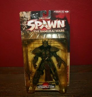 Mcfarlane Spawn Series 19 - Dark Ages - Samurai,  Ultra Action Figurines - Samurai Spawn