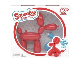 Squeakee The Balloon Dog - Feed Him,  Teach Him Tricks,  Pop Him - 2020
