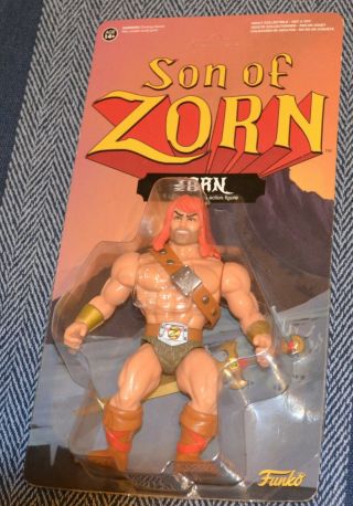 Funko Son Of Zorn Warrior Action Figure With Mighty Sword 2016