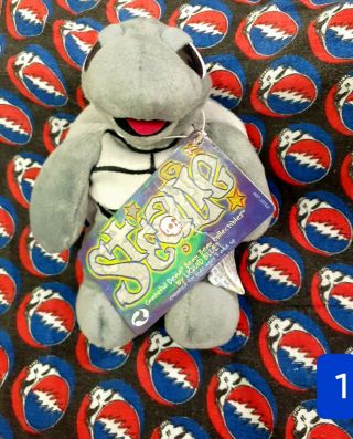 Grateful Dead Nwt Bean Bear Turtle - Stealie 8 " Low Number Limited Edition