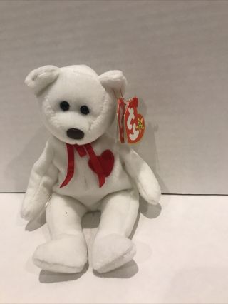 Ty Beanie Baby “valentino” With Double Tags