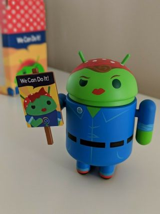 Android Mini Collectible: Rosie The Riveter - - Google Edition