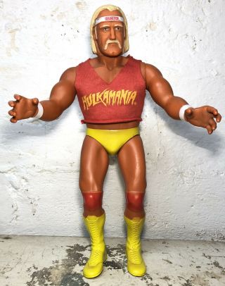 Rare Vintage 1985 Hulk Hogan Ljn Wwf 16” Wrestling Superstars Action Figure Wwe