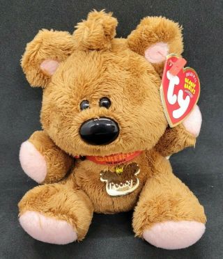 Ty 2004 Pooky The Bear Beanie Baby - Garfield Movie - With Tags