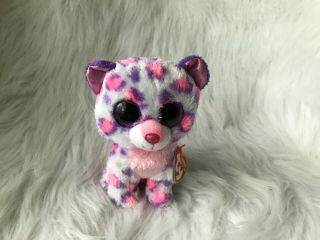 Ty Beanie Boos Serena The Snow Leopard 6 " Justice’s Exclusive - Mwmt