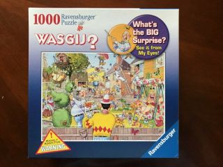 Ravensburger Wasgij? 1000 Piece Jigsaw Puzzle " What 