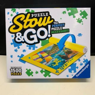 Ravensburger Puzzle Stow & Go Roll Up Storage Mat 46 " X 26 " Looks