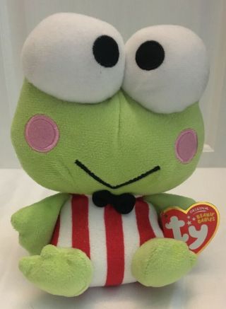 Ty Beanie Baby - Keroppi The Frog From Hello Kitty (6.  5 Inch) With Tag