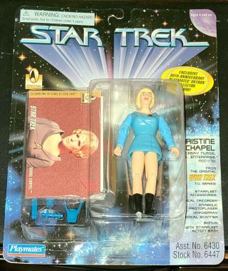 1996 Star Trek T.  V.  Series Christine Chapel Action Figure Playmates