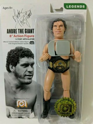 Rare Andre The Giant Mego Legends Limited Edition 8  Action Figure Wrestler