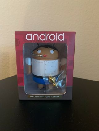 Rare " Talks At Google " Android Mini Collectible Google Special Edition Figure