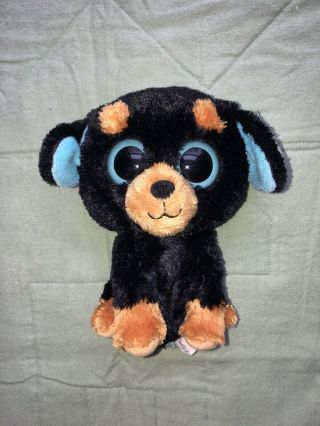 Ty Beanie Boos Tuffy The Dog 6 " With Tag