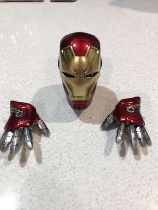 Hot Toys Iron Man Mark 47 Spider - Man Homecoming Mms427 - D19 Head & Hands